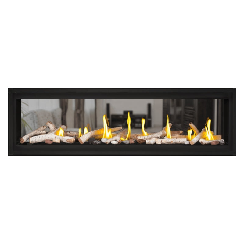 Napoleon Luxuria 62" See Thru Linear Direct Vent Gas Fireplace | LVX62N2X Napoleon