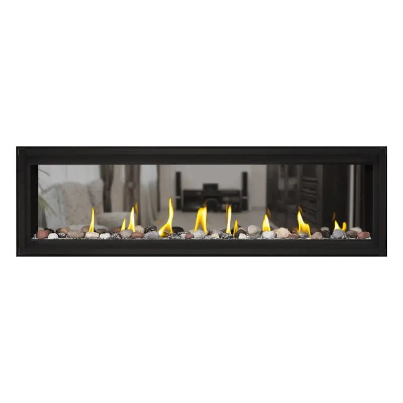 Napoleon Luxuria 62" See Thru Linear Direct Vent Gas Fireplace | LVX62N2X Napoleon