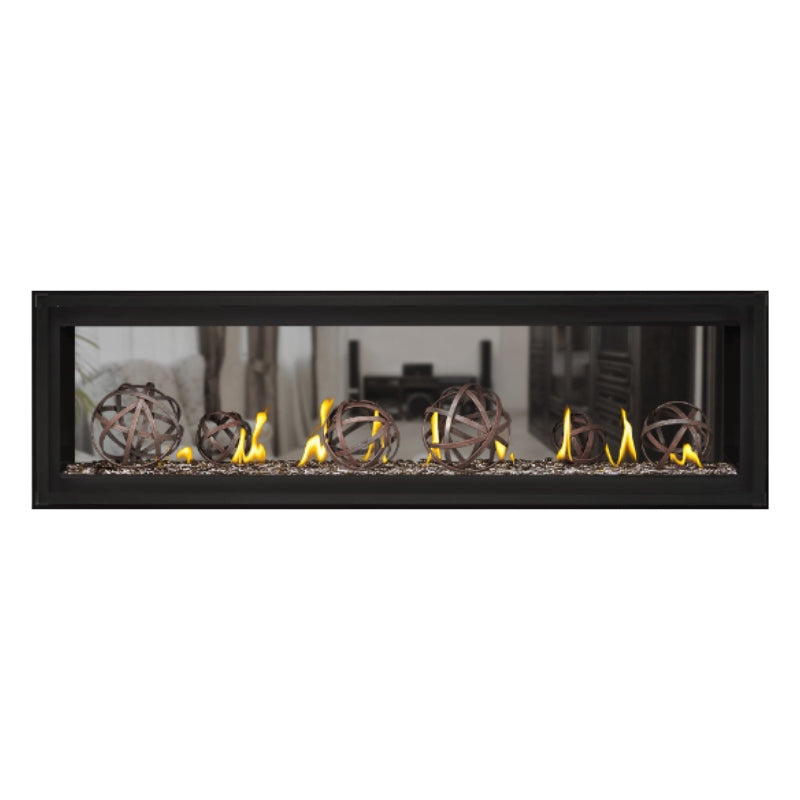 Napoleon Luxuria 62" See Thru Linear Direct Vent Gas Fireplace | LVX62N2X Napoleon