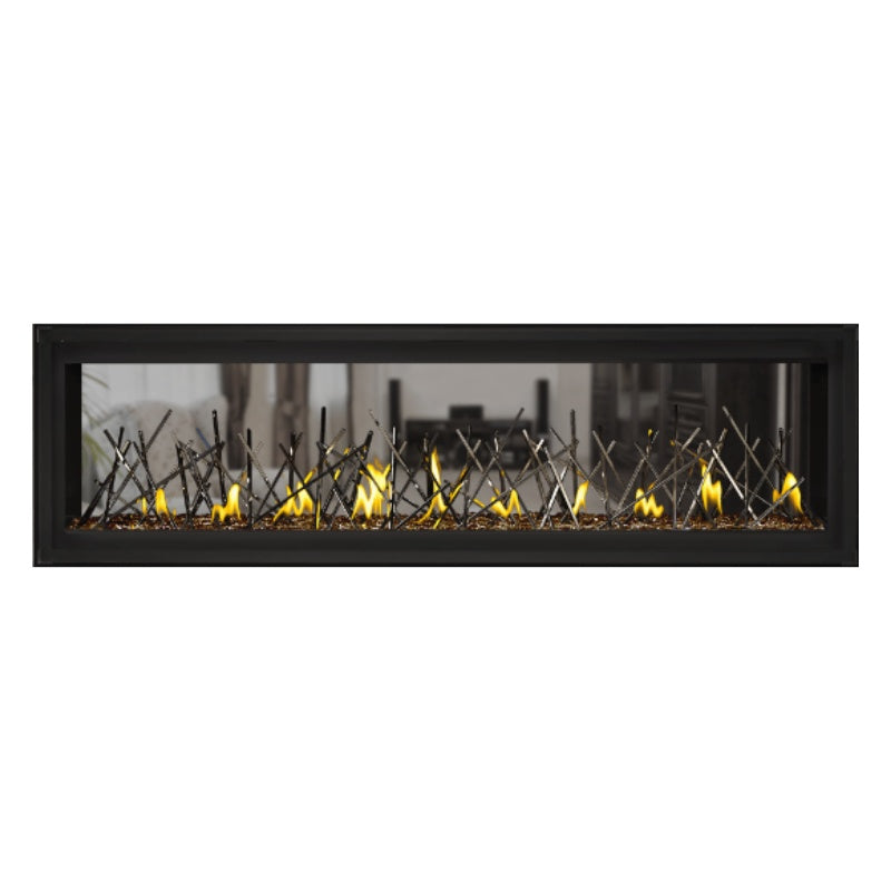 Napoleon Luxuria 74" See Thru Linear Direct Vent Gas Fireplace | LVX74N2X Napoleon