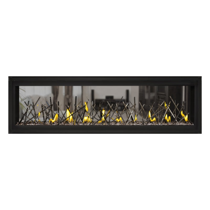 Napoleon Luxuria 74" See Thru Linear Direct Vent Gas Fireplace | LVX74N2X Napoleon