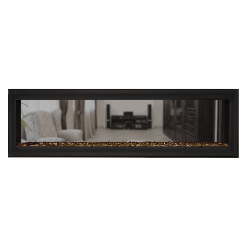 Napoleon Luxuria 74" See Thru Linear Direct Vent Gas Fireplace | LVX74N2X Napoleon