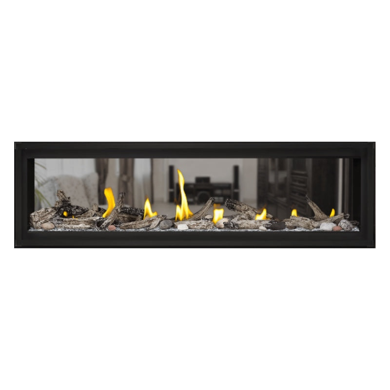 Napoleon Luxuria 74" See Thru Linear Direct Vent Gas Fireplace | LVX74N2X Napoleon