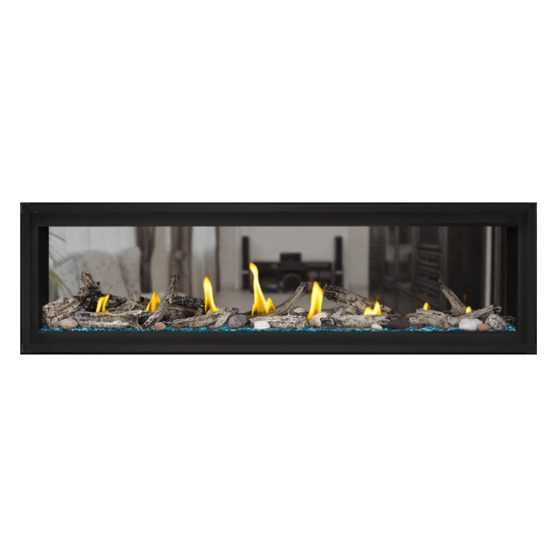 Napoleon Luxuria 74" See Thru Linear Direct Vent Gas Fireplace | LVX74N2X Napoleon