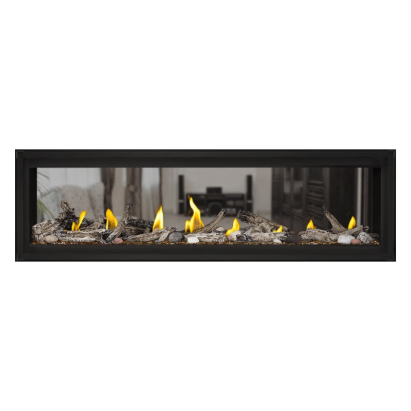 Napoleon Luxuria 74" See Thru Linear Direct Vent Gas Fireplace | LVX74N2X Napoleon