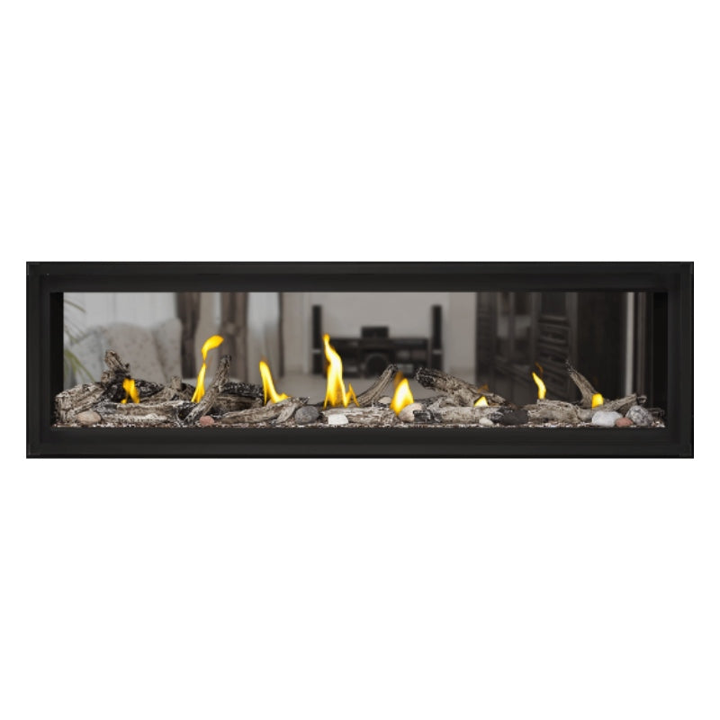 Napoleon Luxuria 74" See Thru Linear Direct Vent Gas Fireplace | LVX74N2X Napoleon