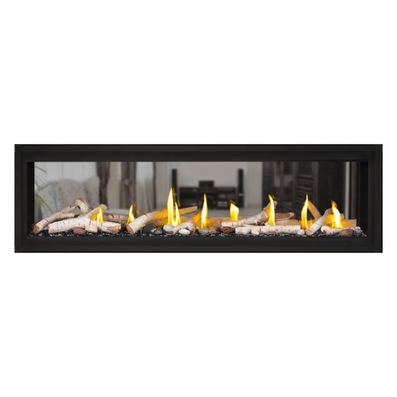 Napoleon Luxuria 74" See Thru Linear Direct Vent Gas Fireplace | LVX74N2X Napoleon