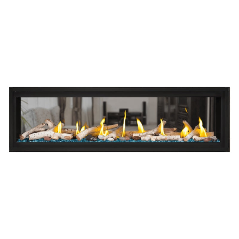 Napoleon Luxuria 74" See Thru Linear Direct Vent Gas Fireplace | LVX74N2X Napoleon