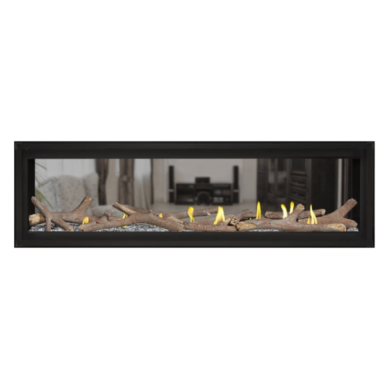 Napoleon Luxuria 74" See Thru Linear Direct Vent Gas Fireplace | LVX74N2X Napoleon