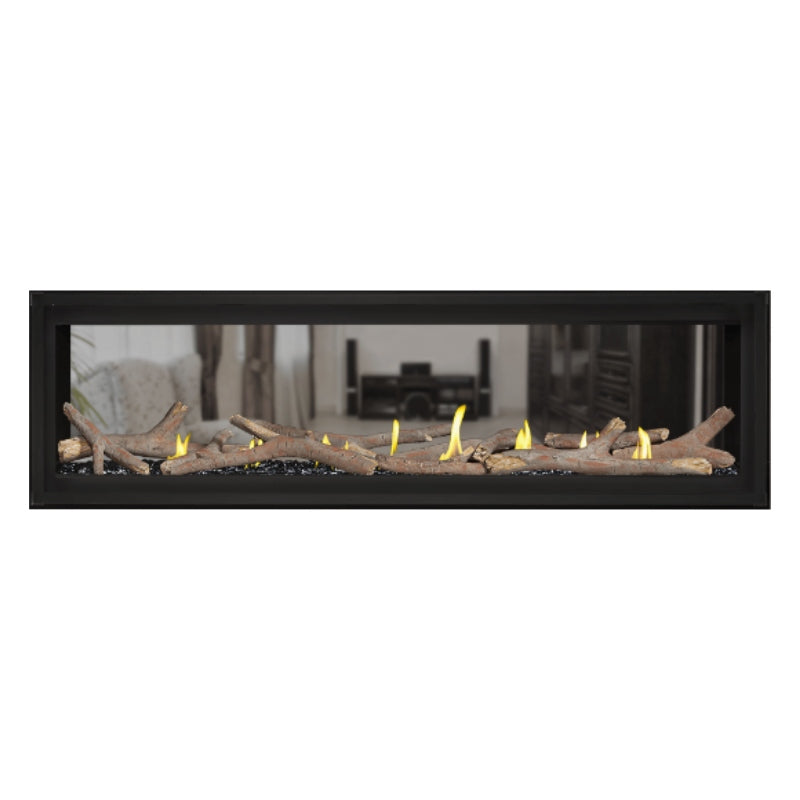 Napoleon Luxuria 74" See Thru Linear Direct Vent Gas Fireplace | LVX74N2X Napoleon