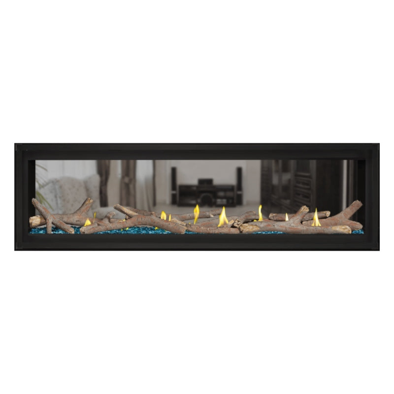 Napoleon Luxuria 74" See Thru Linear Direct Vent Gas Fireplace | LVX74N2X Napoleon