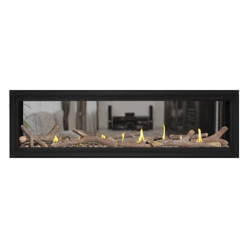 Napoleon Luxuria 74" See Thru Linear Direct Vent Gas Fireplace | LVX74N2X Napoleon