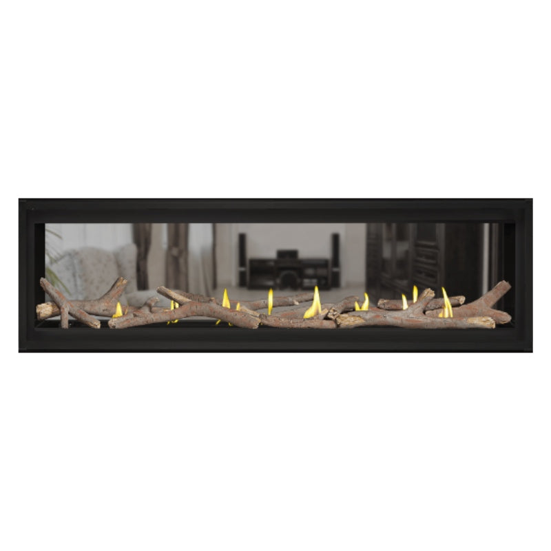 Napoleon Luxuria 74" See Thru Linear Direct Vent Gas Fireplace | LVX74N2X Napoleon