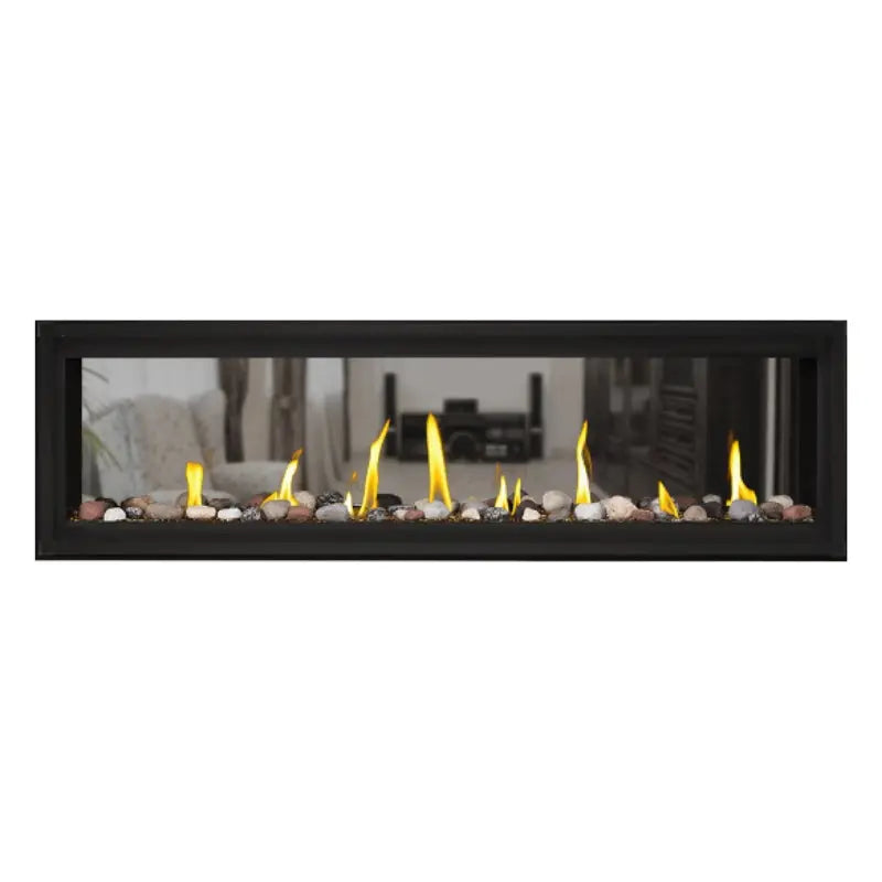 Napoleon Luxuria 74" See Thru Linear Direct Vent Gas Fireplace | LVX74N2X Napoleon