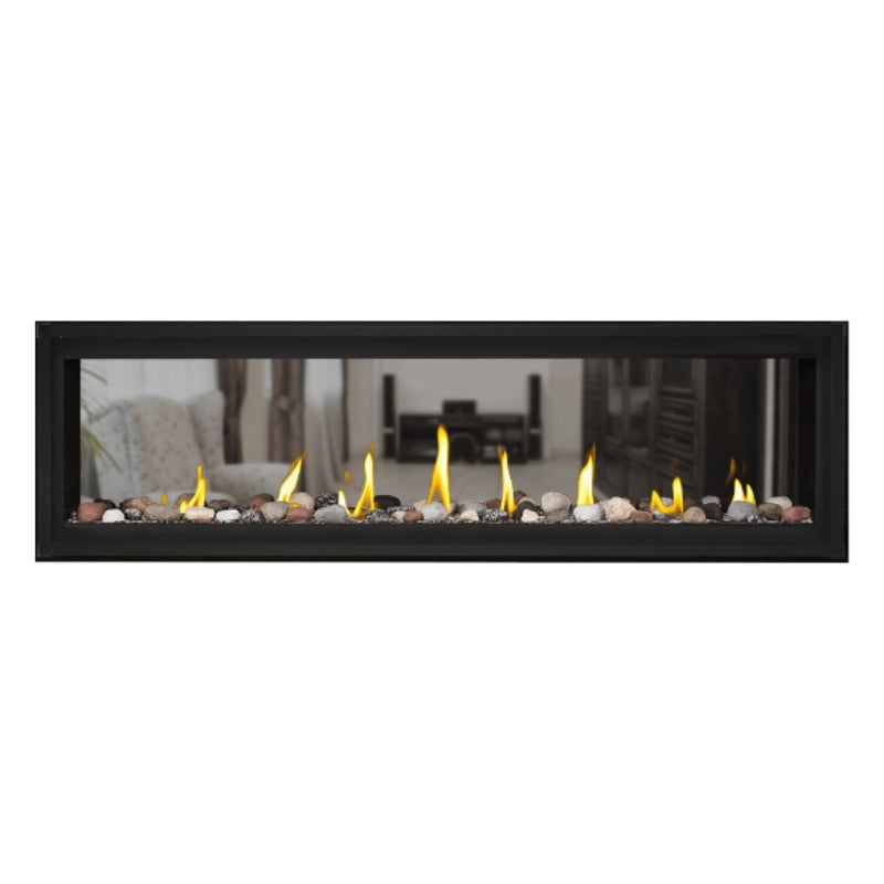 Napoleon Luxuria 74" See Thru Linear Direct Vent Gas Fireplace | LVX74N2X Napoleon