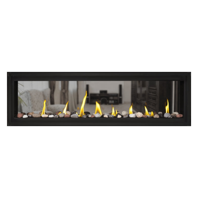 Napoleon Luxuria 74" See Thru Linear Direct Vent Gas Fireplace | LVX74N2X Napoleon