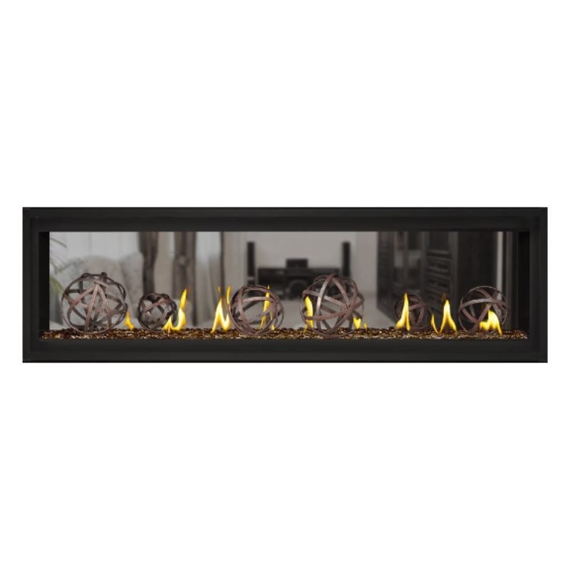 Napoleon Luxuria 74" See Thru Linear Direct Vent Gas Fireplace | LVX74N2X Napoleon