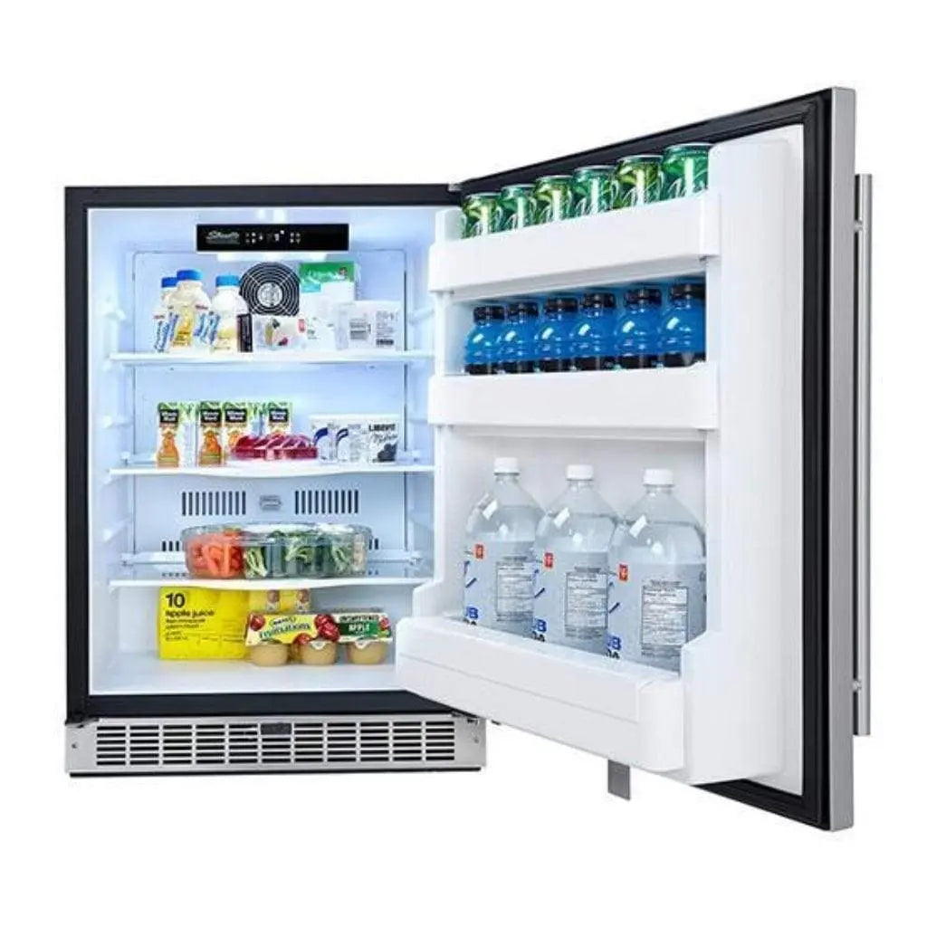 Napoleon Oasis 24" Outdoor Rated Stainless Steel Fridge - NFR055OUSS - Agent BBQ