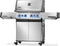 Napoleon Prestige 500 4-Burner Propane Grill w/ Rotisserie & Side Burner - P500VRSIBSS - Agent BBQ