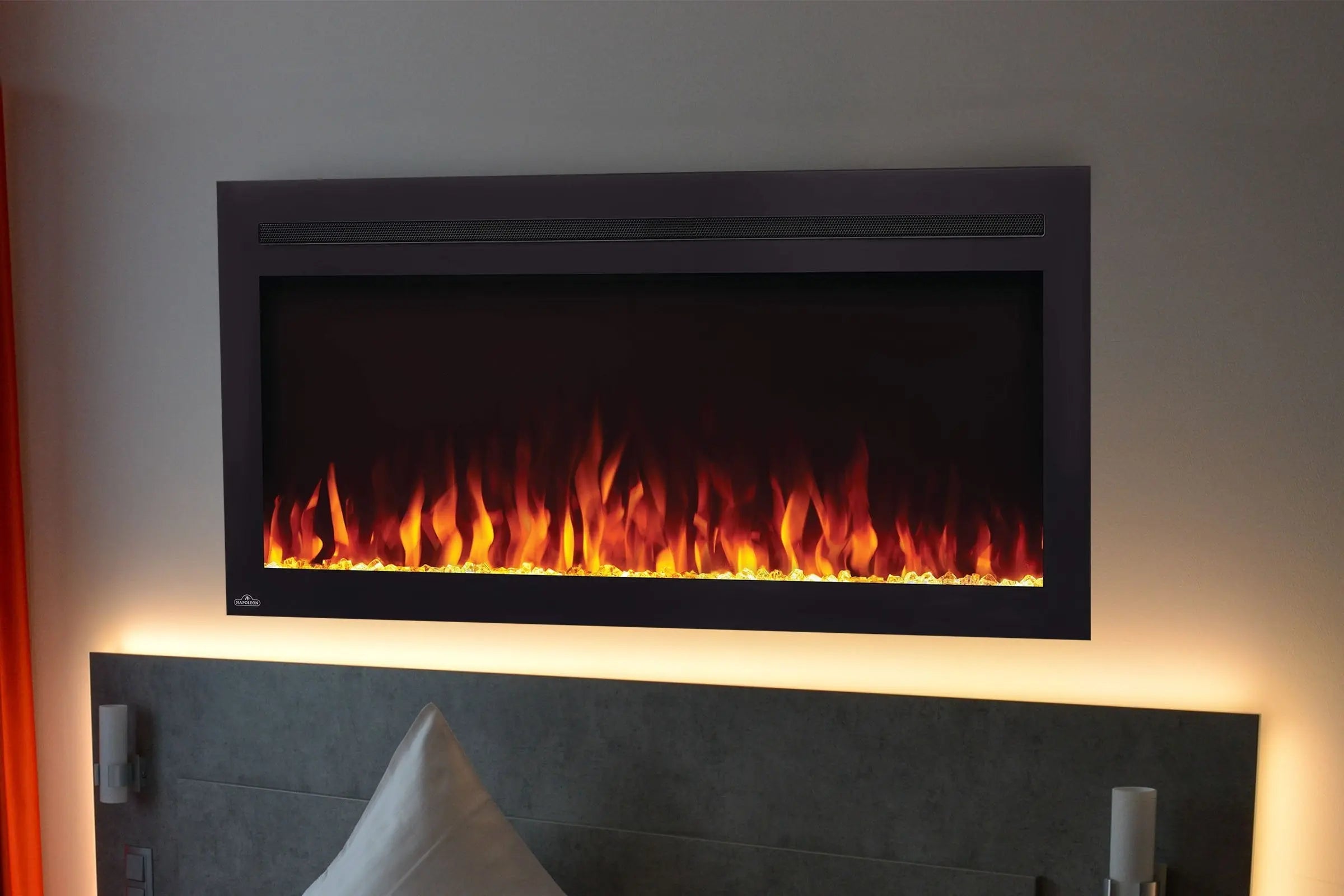 Napoleon PurView 42'' Wall Mount / Recessed Electric Fireplace Napoleon