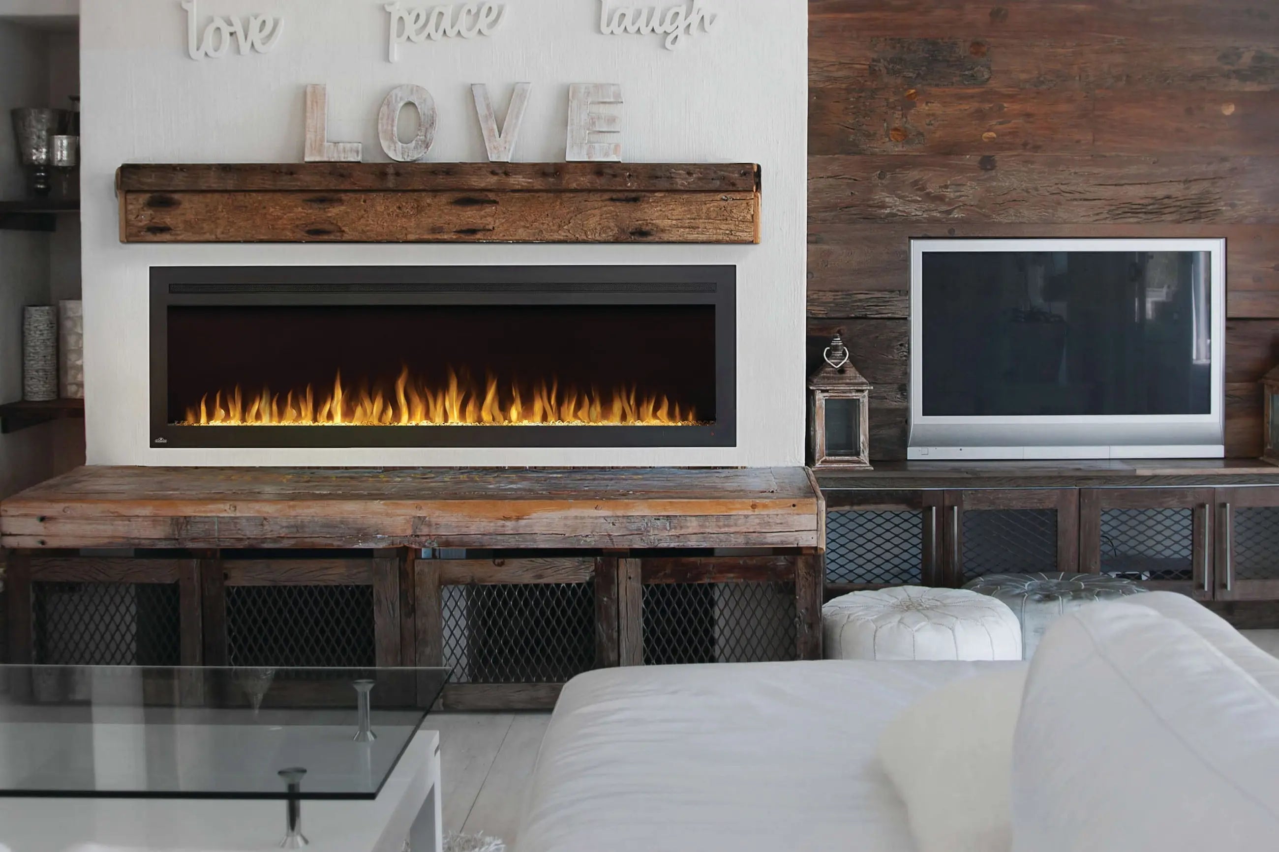 Napoleon PurView 72'' Wall Mount / Recessed  Electric Fireplace Napoleon