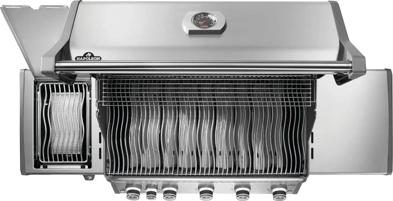 Napoleon Rogue PRO 625 5-Burner Gas Grill w/ Side Burner (Stainless Steel) - RP625SISS-2 Napoleon