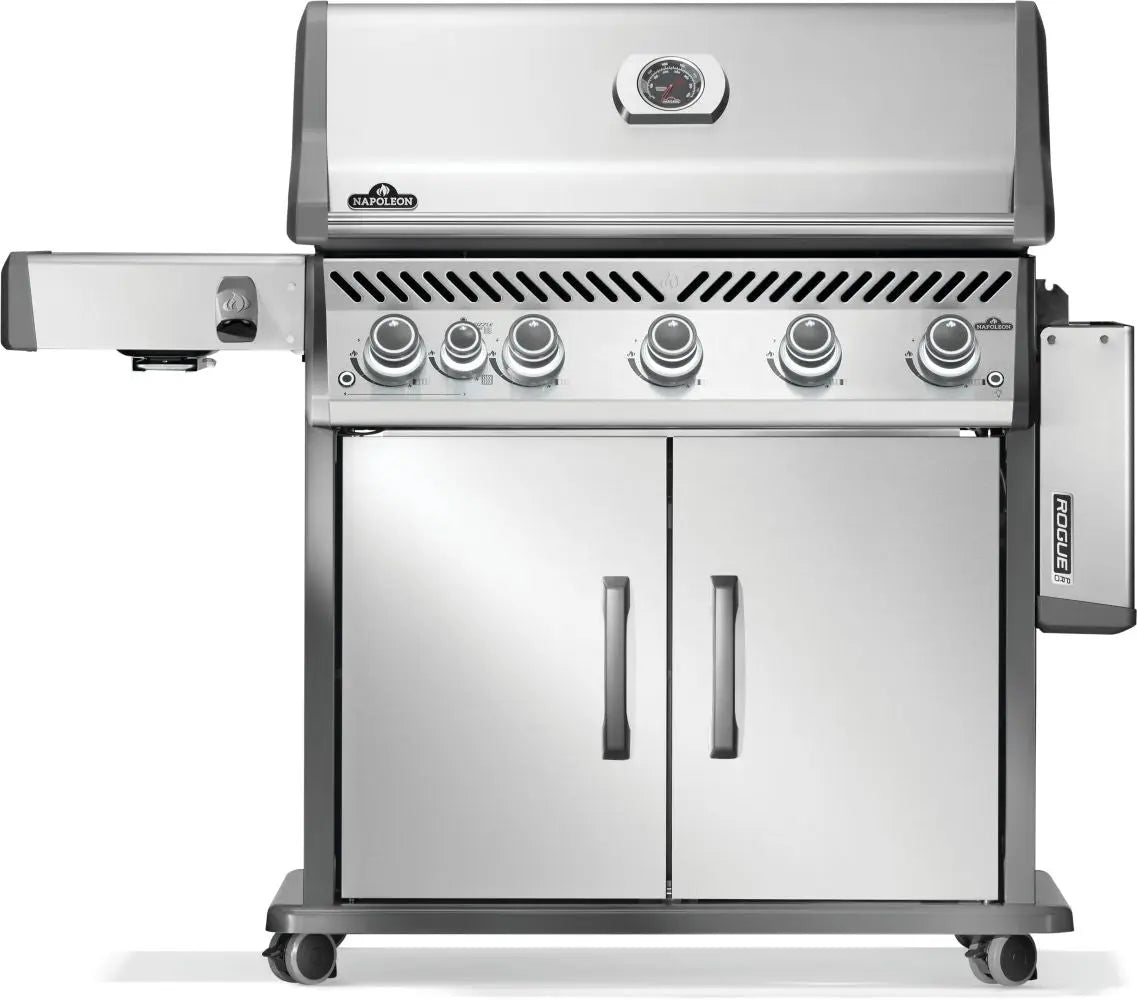 Napoleon Rogue PRO 625 5-Burner Gas Grill w/ Side Burner (Stainless Steel) - RP625SISS-2 Napoleon