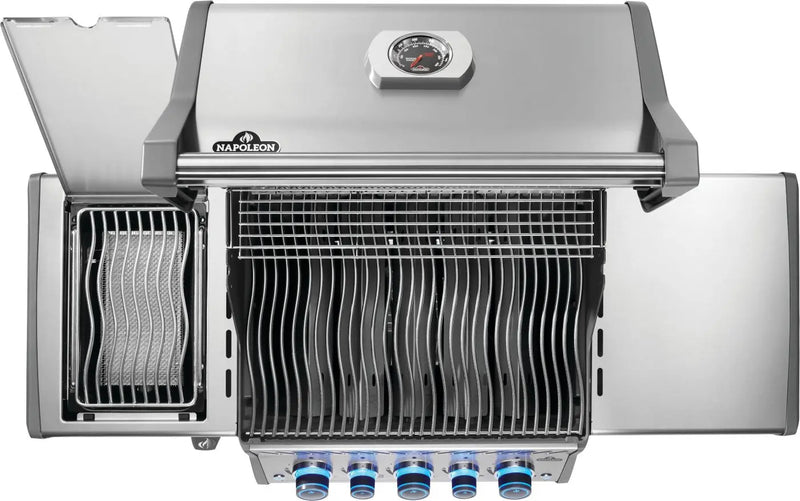 Napoleon Rogue PRO-S 425 3-Burner Gas Grill w/ Side Burner & SafetyGlow - RPS425RSISS-2 Napoleon