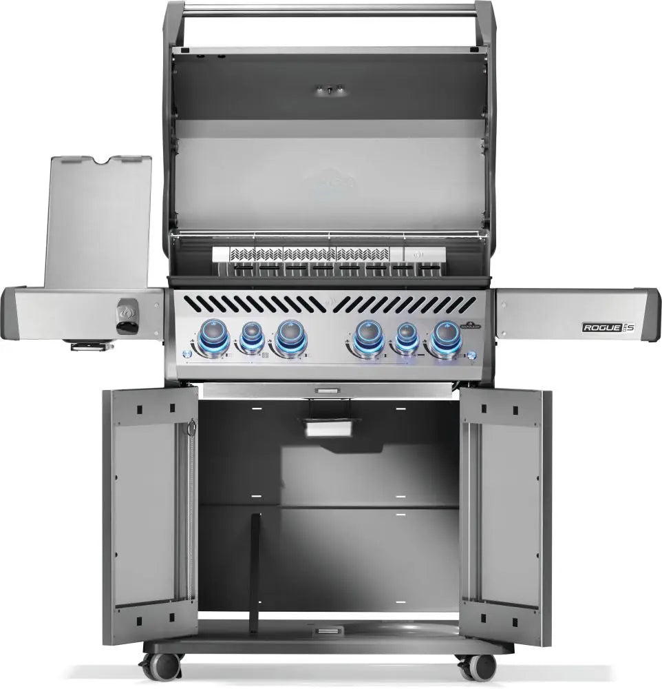 Napoleon Rogue PRO-S 525 4-Burner Gas Grill w/ Side Burner & SafetyGlow - RPS525RSIBNSS-2 Napoleon
