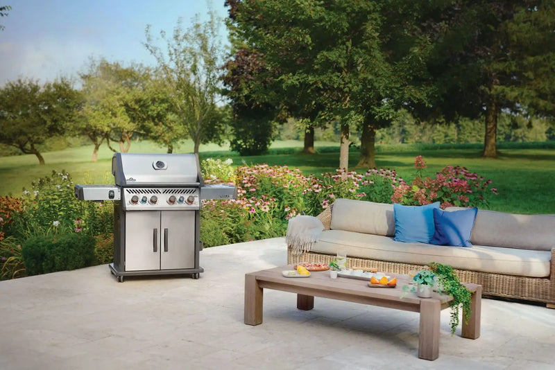 Napoleon Rogue PRO-S 525 4-Burner Gas Grill w/ Side Burner & SafetyGlow - RPS525RSIBNSS-2 Napoleon
