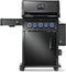 Napoleon Rogue PRO-S Phantom 425 3-Burner Natural Gas Grill w/ Side Burner & SafetyGlow - RPS425RSIBK-2-PHM Napoleon