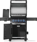 Napoleon Rogue PRO-S Phantom 425 3-Burner Natural Gas Grill w/ Side Burner & SafetyGlow - RPS425RSIBK-2-PHM Napoleon