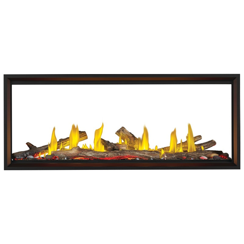 Napoleon Tall Vector 62" See Through Linear Direct Vent Gas Fireplace | TLV62N2 Napoleon