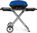Napoleon TravelQ 285X (Blue) Portable Propane Gas Grill with Scissor Cart - TQ285X-BL-1 Napoleon
