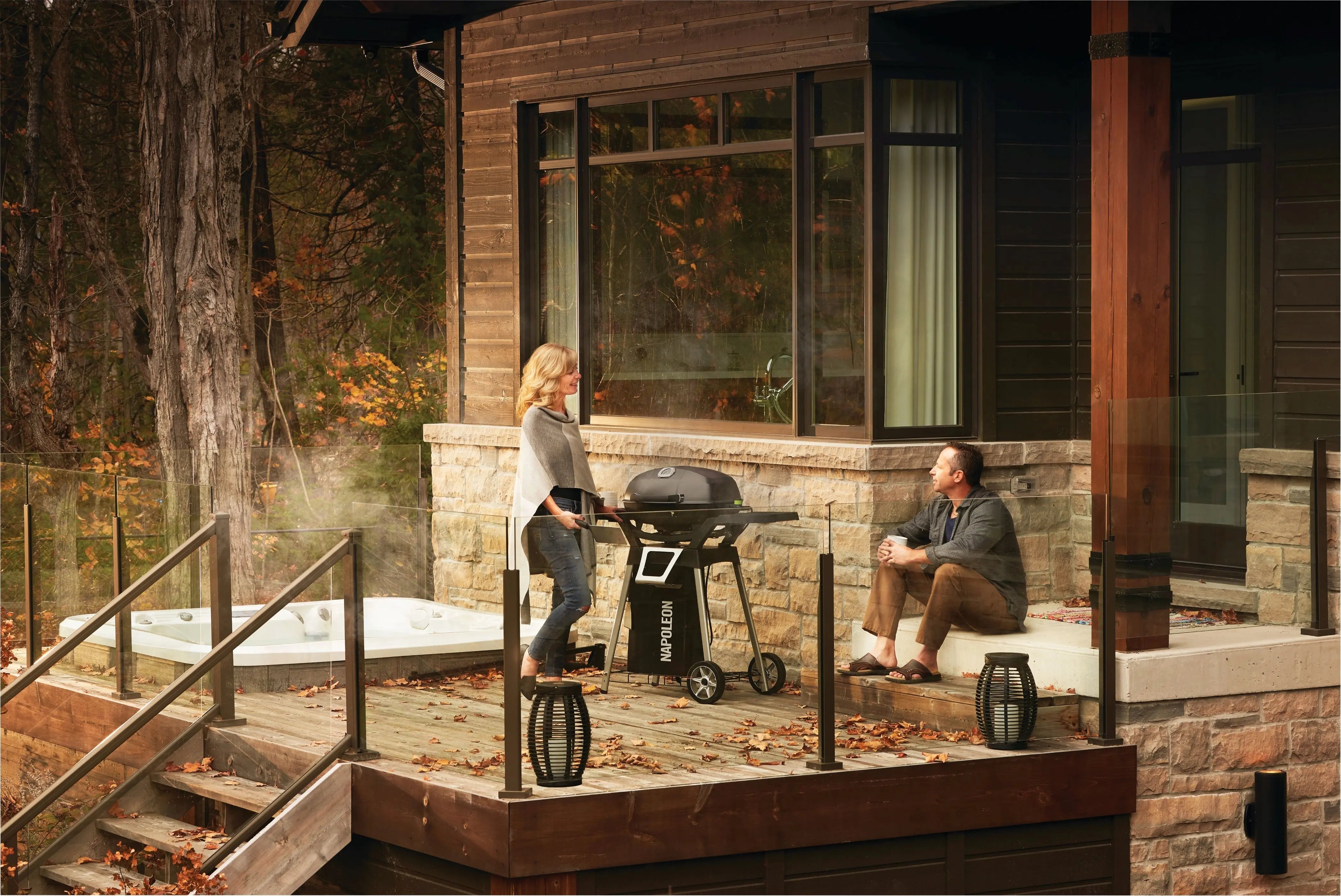 Napoleon TravelQ PRO 285E Portable Electric Grill (Black) - PRO285E-BK Napoleon