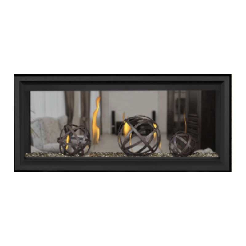 Napoleon Vector 38" See Thru Linear Direct Vent Gas Fireplace | LV38N2-1 Napoleon