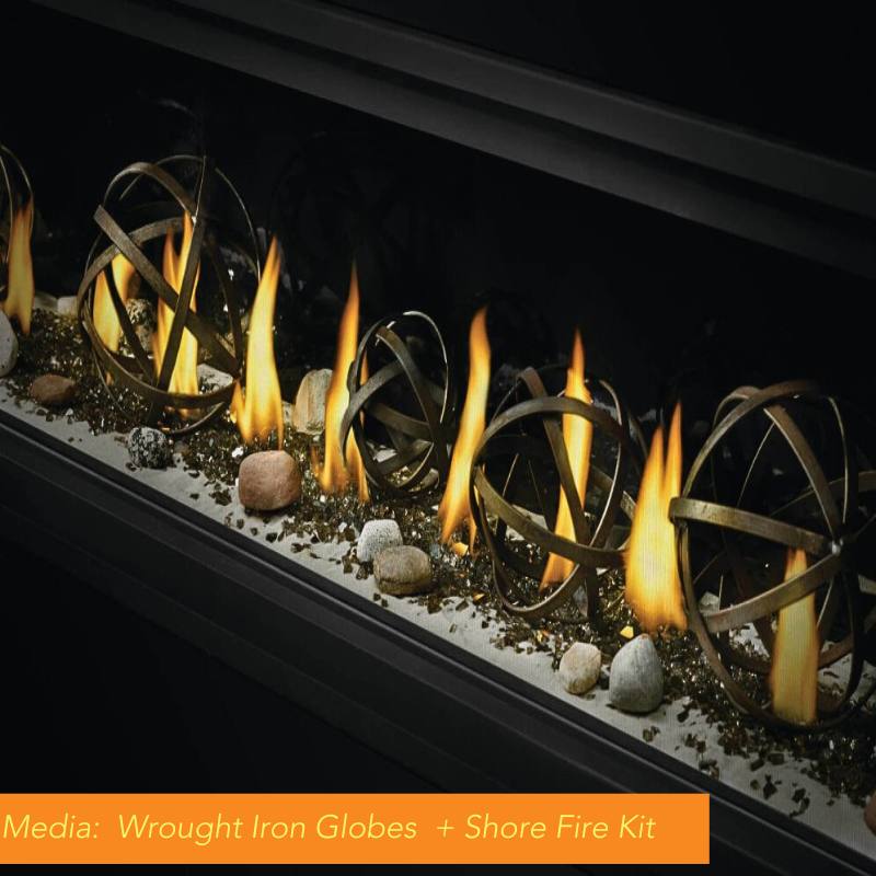 Napoleon Vector 38" See Thru Linear Direct Vent Gas Fireplace | LV38N2-1 Napoleon