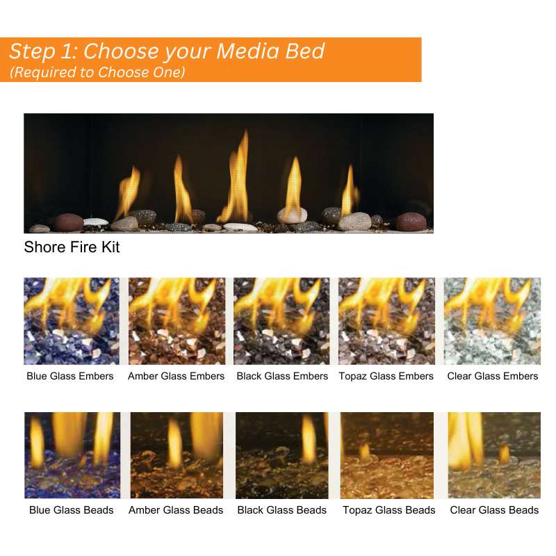 Napoleon Vector 62" See Thru Linear Direct Vent Gas Fireplace | LV62N2 Napoleon