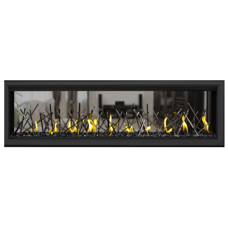 Napoleon Vector 62" See Thru Linear Direct Vent Gas Fireplace | LV62N2 Napoleon