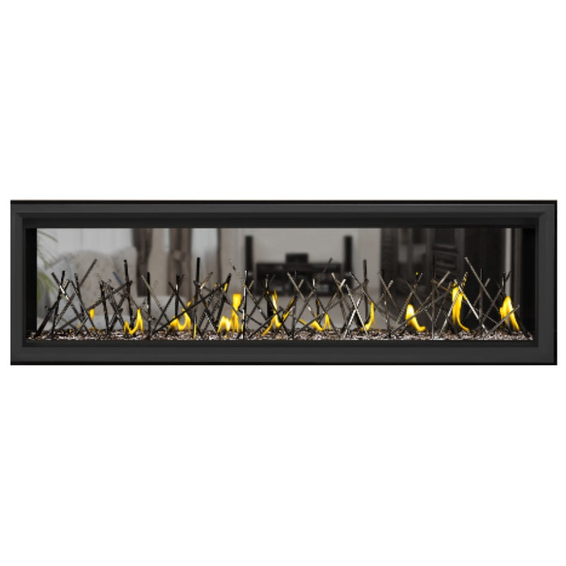 Napoleon Vector 62" See Thru Linear Direct Vent Gas Fireplace | LV62N2 Napoleon