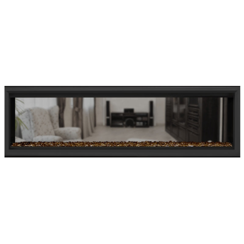 Napoleon Vector 62" See Thru Linear Direct Vent Gas Fireplace | LV62N2 Napoleon