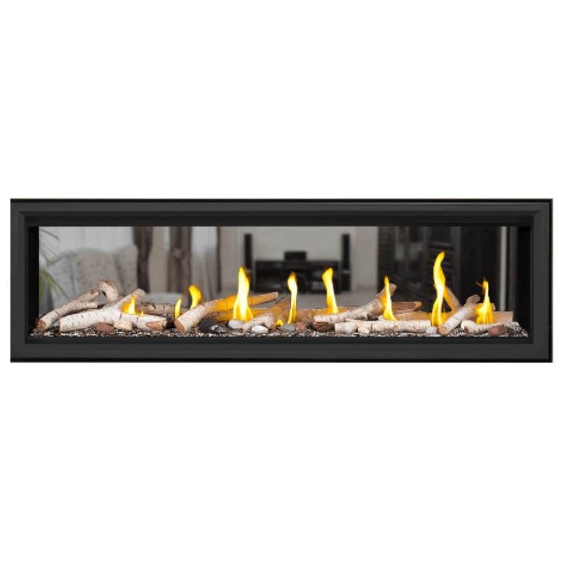 Napoleon Vector 62" See Thru Linear Direct Vent Gas Fireplace | LV62N2 Napoleon