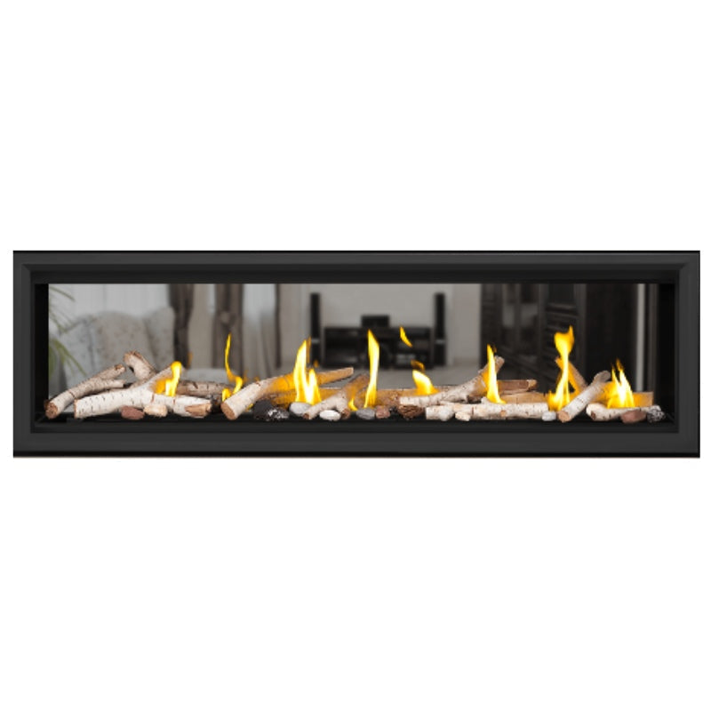 Napoleon Vector 62" See Thru Linear Direct Vent Gas Fireplace | LV62N2 Napoleon