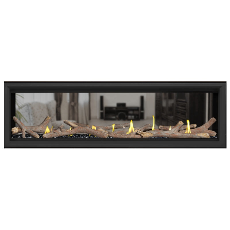 Napoleon Vector 62" See Thru Linear Direct Vent Gas Fireplace | LV62N2 Napoleon