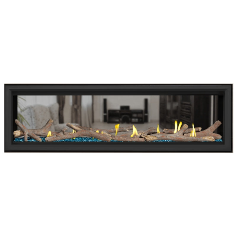 Napoleon Vector 62" See Thru Linear Direct Vent Gas Fireplace | LV62N2 Napoleon