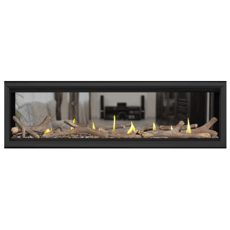Napoleon Vector 62" See Thru Linear Direct Vent Gas Fireplace | LV62N2 Napoleon