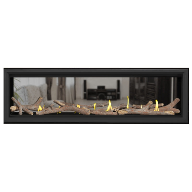 Napoleon Vector 62" See Thru Linear Direct Vent Gas Fireplace | LV62N2 Napoleon