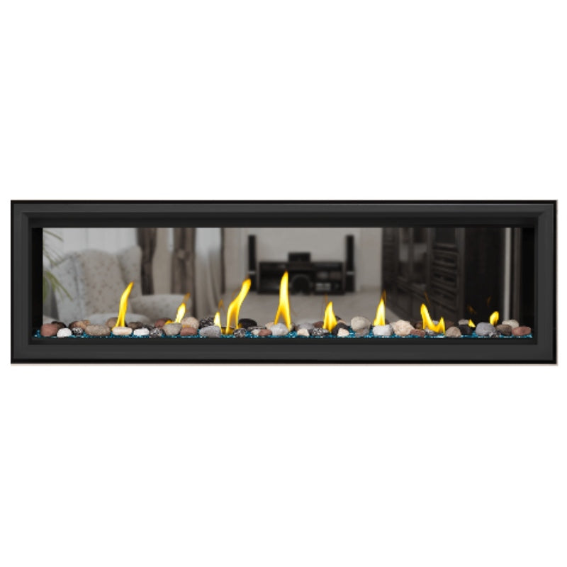 Napoleon Vector 62" See Thru Linear Direct Vent Gas Fireplace | LV62N2 Napoleon