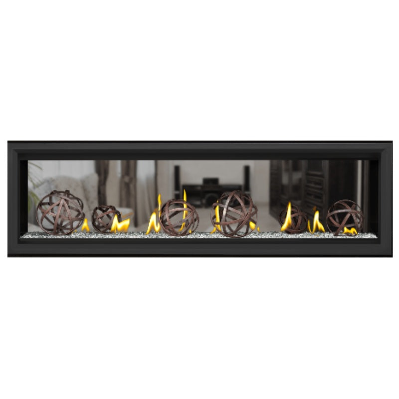 Napoleon Vector 62" See Thru Linear Direct Vent Gas Fireplace | LV62N2 Napoleon