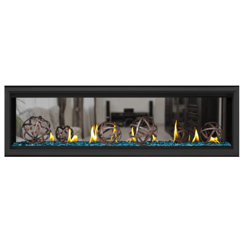 Napoleon Vector 62" See Thru Linear Direct Vent Gas Fireplace | LV62N2 Napoleon